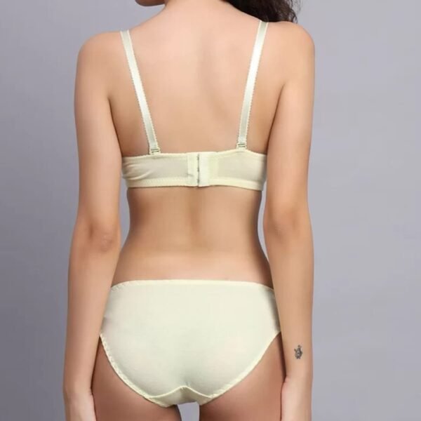 Pushup Floral Lace Bra Panty Set - Image 3