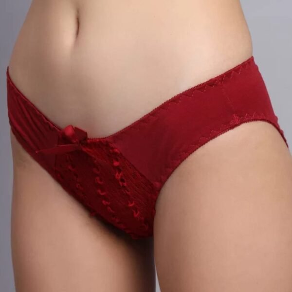 Pushup Floral Lace Bra Panty Set - Image 5