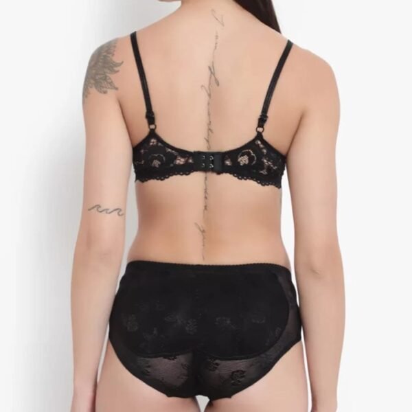 Premium Lace Embroidery & Breathable Fabric Bikini Set - Image 4