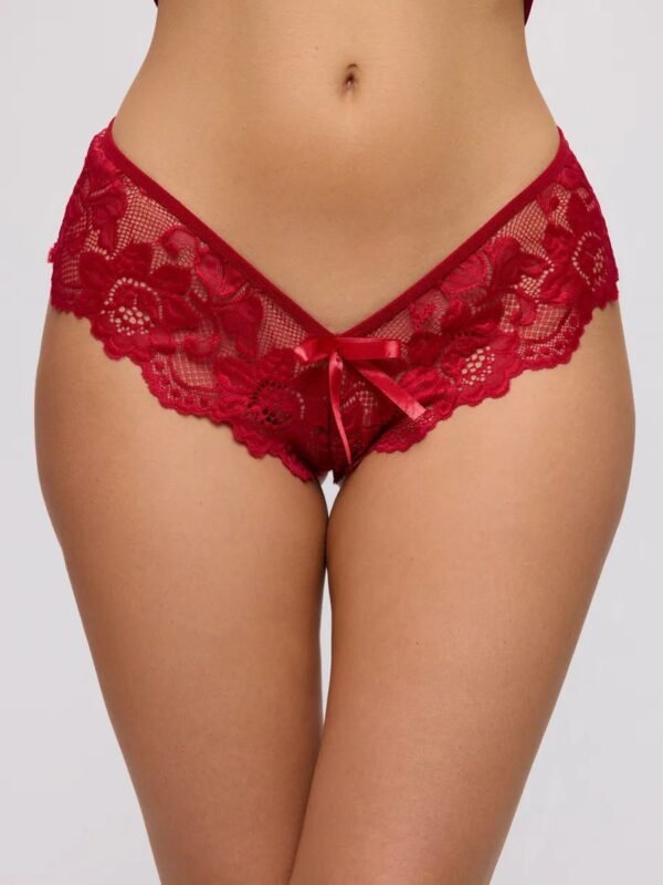 Split Lace Sleepwear And Panties - Image 4