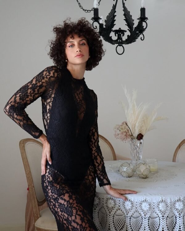 Long Lace Dress - Image 3