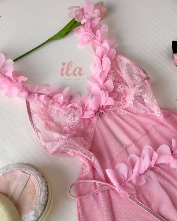 Fashional Sexy Lace Beach Dress Lace Mesh See Through Transparent Nightwear Female Summer Sleepwear Sex Clothes - Image 5